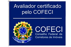 Avaliador certificado pelo Cofeci
